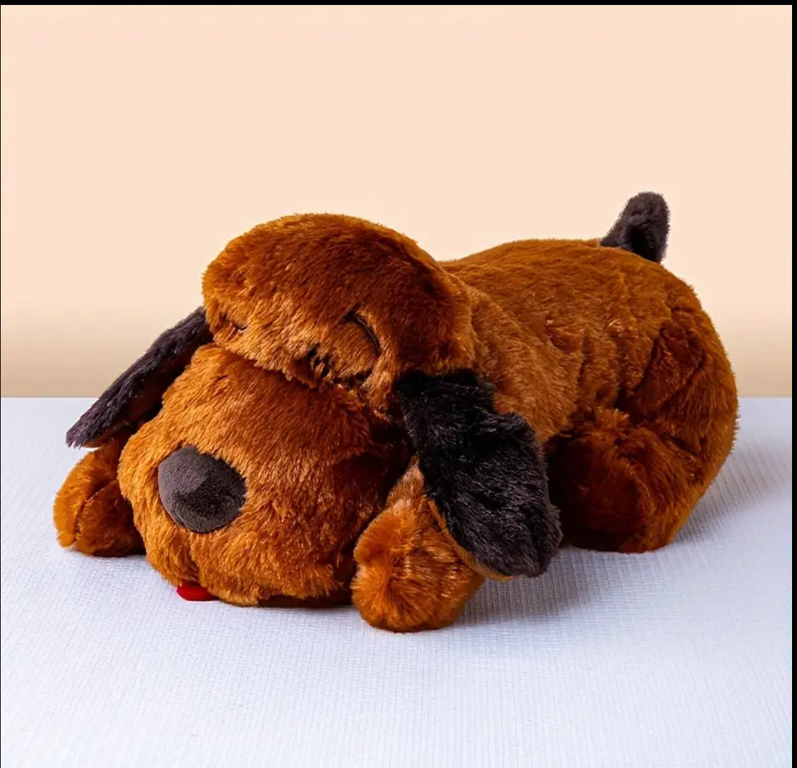 Heartbeat Plush Dog Toy