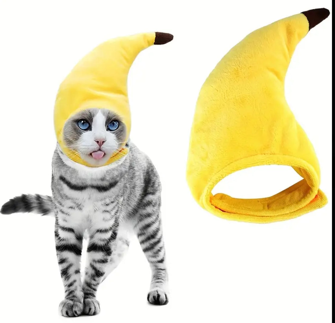 Banana Hat For Pet Costume