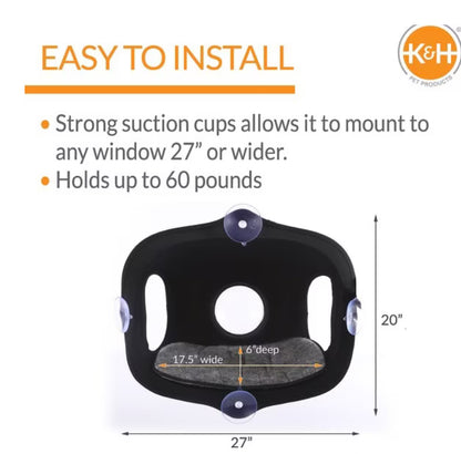 K&H EZ Mount Bubble Cat Window Pod