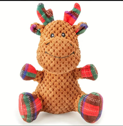 Reindeer Squeaky Plush Toy