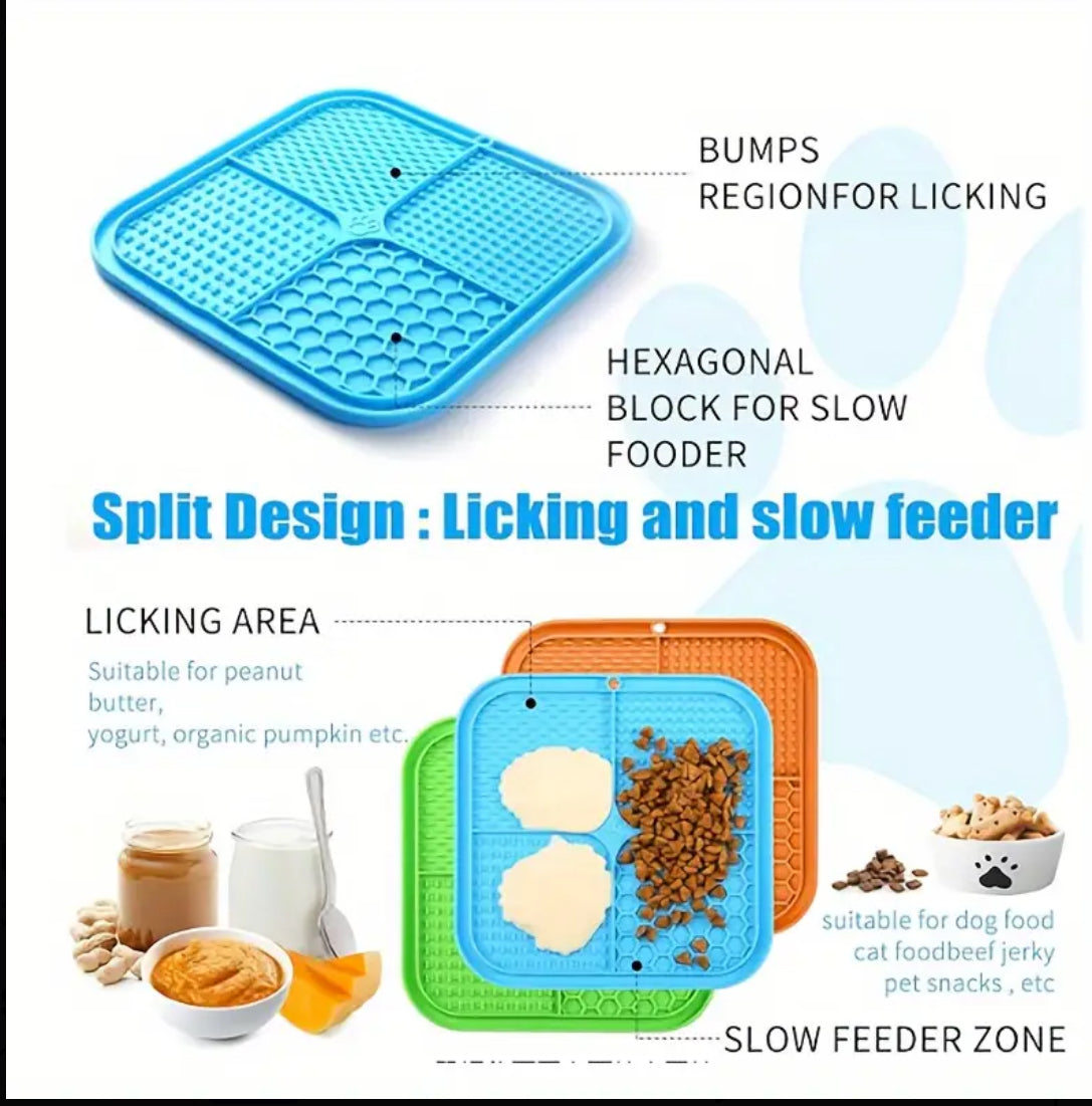 Lick Mat Silicone Feeding