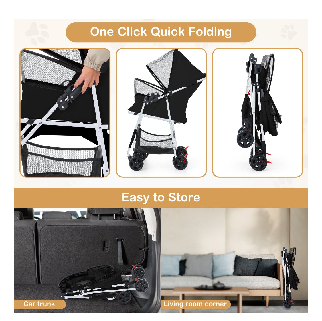 Zoolike Pet Stroller