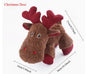 Christmas Elk Squeaky Plush Toy