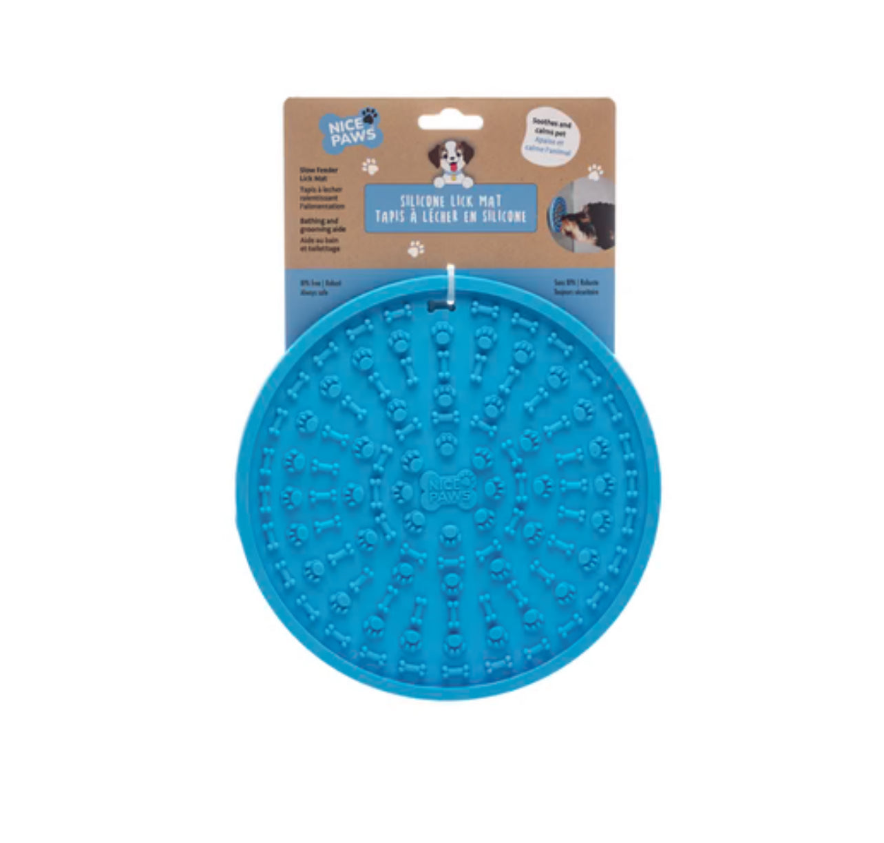 Round Lick Mat by Nice Paws