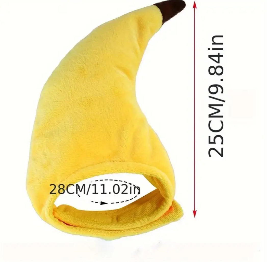 Banana Hat For Pet Costume