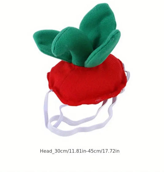 Tomato Hat For Pet Costume