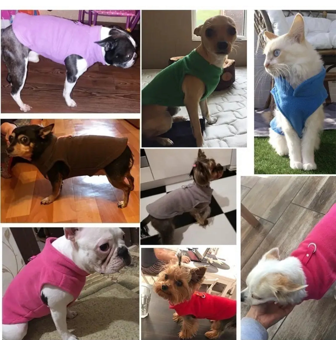 Fleece Pet Vest