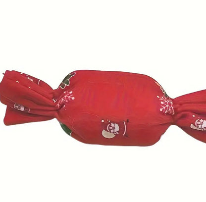 Candy Plush Toy with squeaker and bell sound