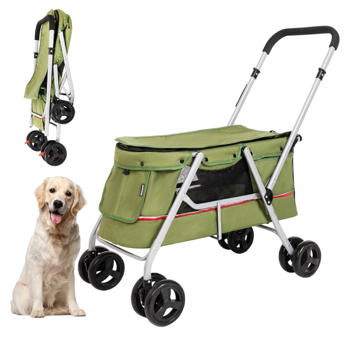 Betsocci Pet Stroller GREY