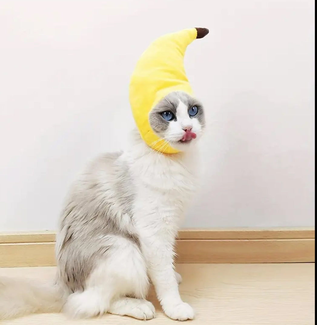 Banana Hat For Pet Costume