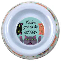 Melamine Cat Food Bowls 5x1.25 in