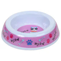 Melamine Cat Food Bowls 5x1.25 in