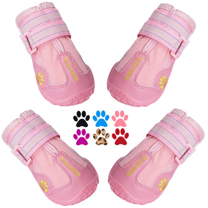 1 Pair Qumy Waterproof Dog  Boots