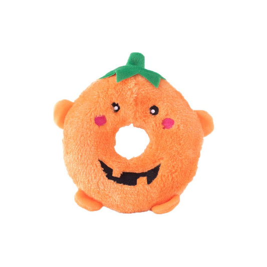 Zippy Paws Halloween Donutz Buddies Pumpkin