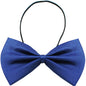 Plain Blue Pet Bow Tie