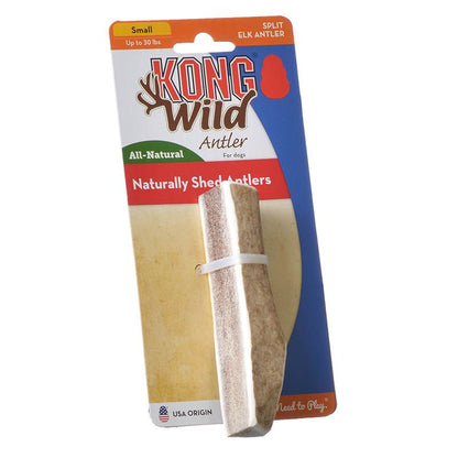 Kong Wild Split Elk Antler Dog Chew Small - [pups_path]