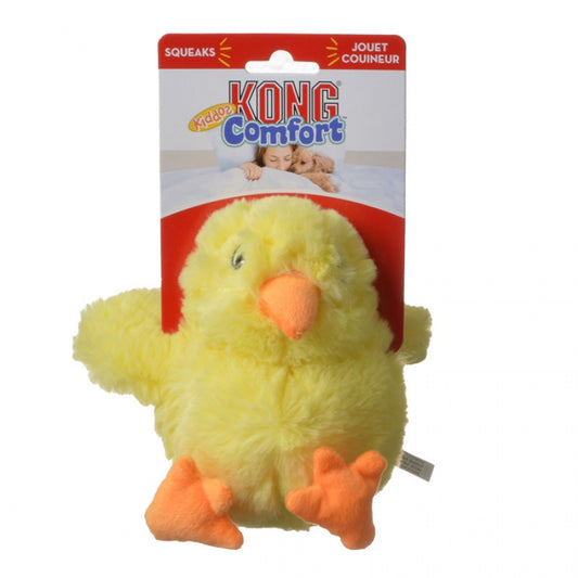 Kong Comfort Kiddos Dog Toy - Chick - [pups_path]