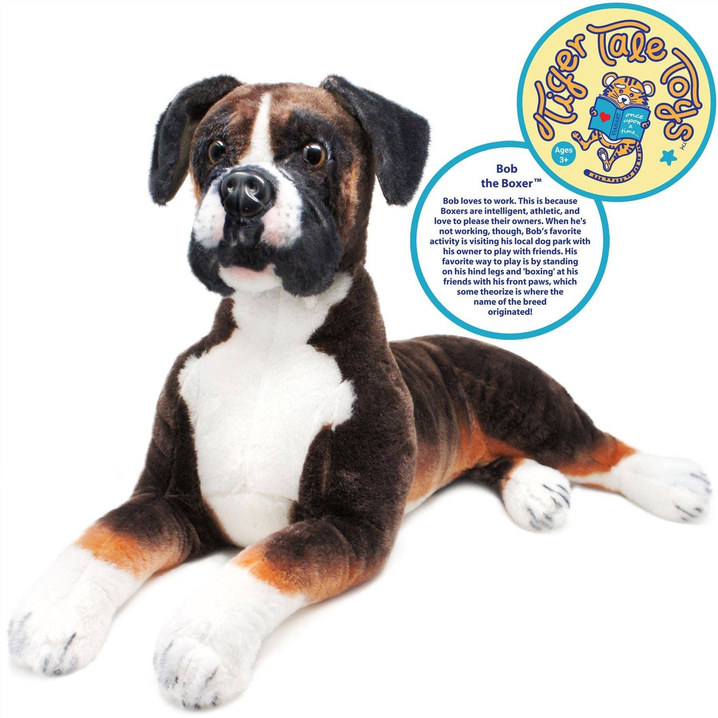 Bob The Boxer | 31 Inch Stuffed Animal Plush