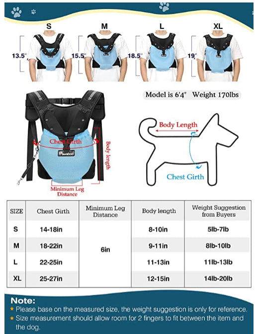 Pawaboo Pet Carrier - Large