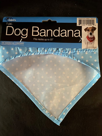 Dukes Polka Dot Bandana with Snaps