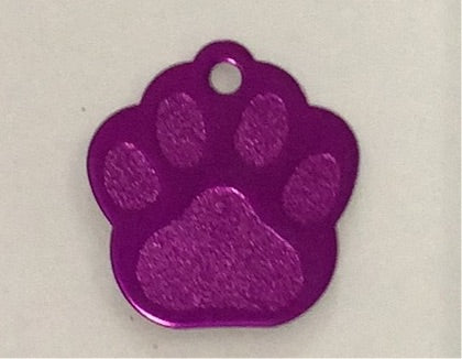 Small Paw Shape Tag