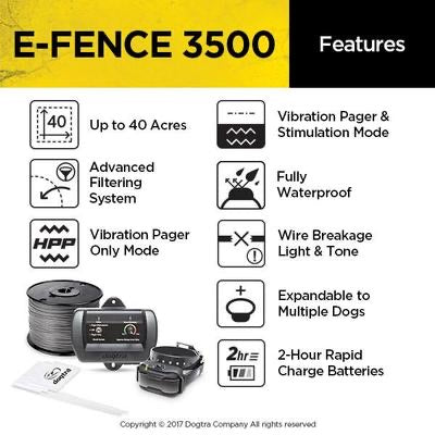 Dogtra e-Fence 3500 Smart Boundaries