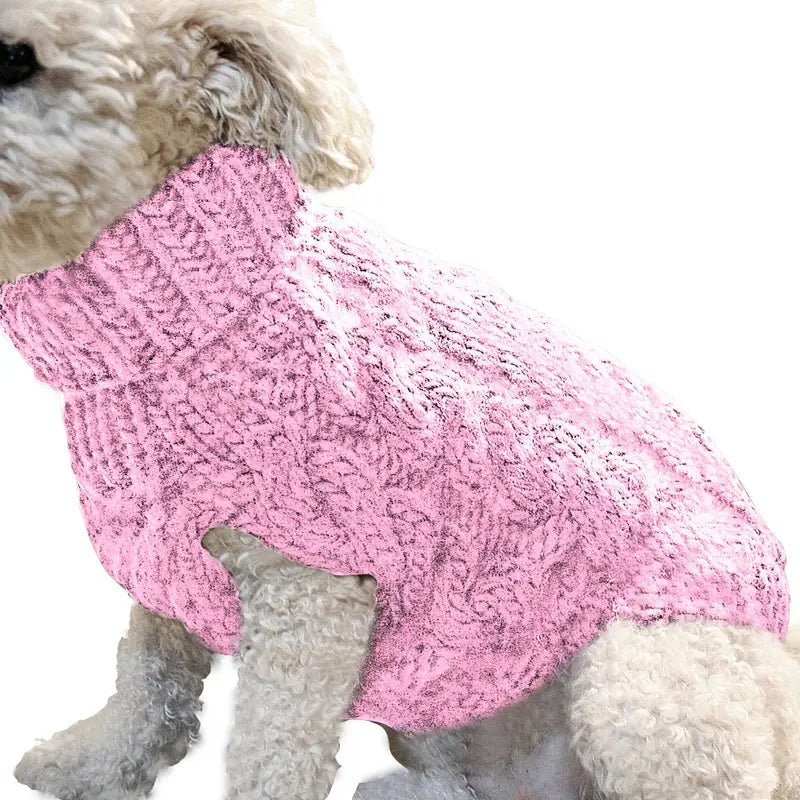 Paw-T Petz Cable Knit Sweater