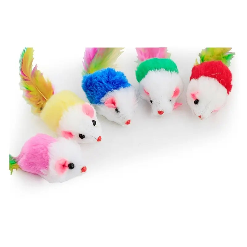 Paw-T Petz Furry Feathery Mice