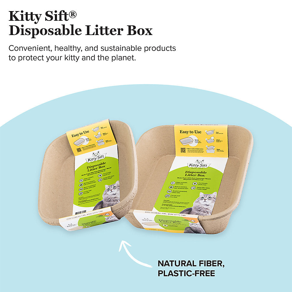 Kitty Sift Disposable Litter Box