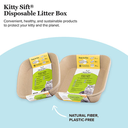 Kitty Sift Disposable Litter Box