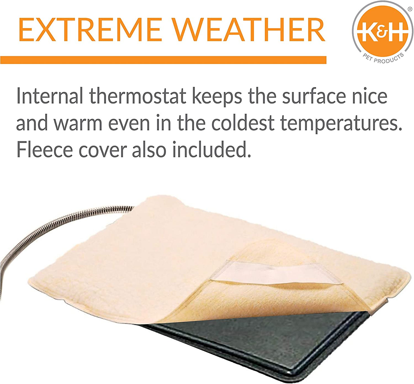 Extreme Weather Outdoor Heated Pad by K&H