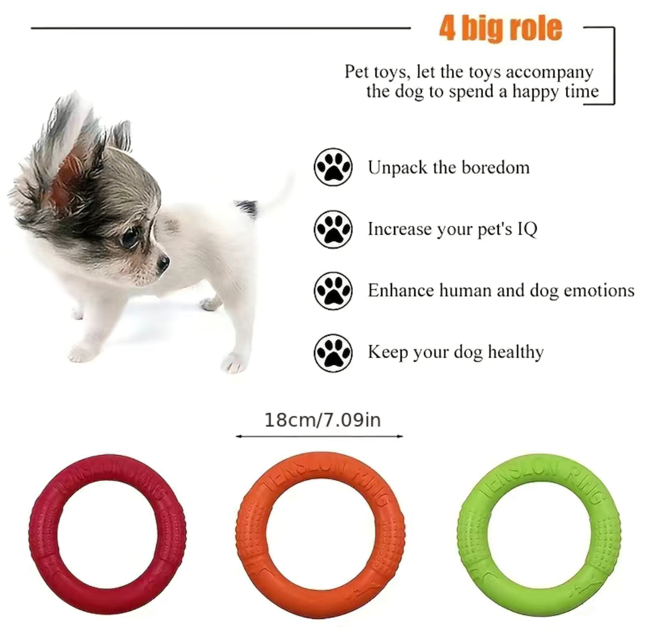 Small Tenslon Ring by Paw-T Petz Products