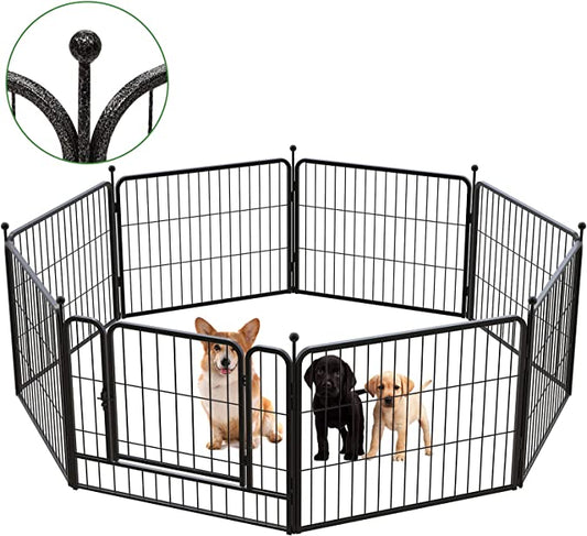 Fumalato Dog Playpen for Small and Medium Pets