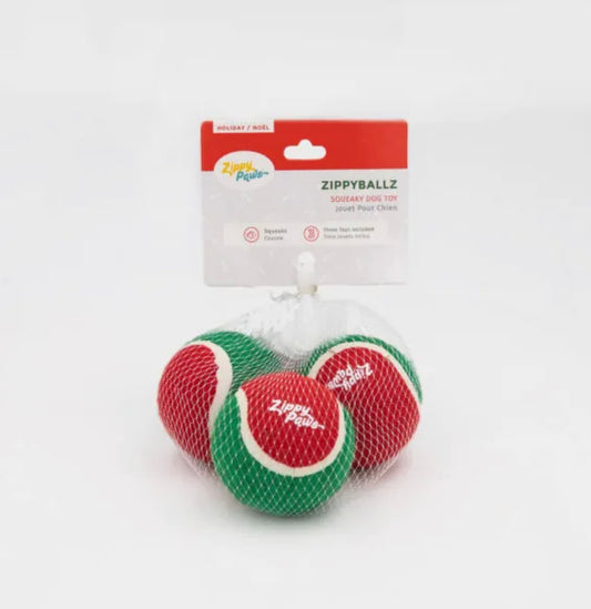 Holiday ZippyBallz 3-Pack