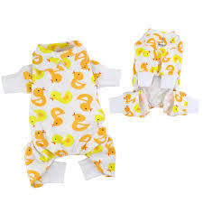 Klippo Yellow Ducky Knit Cotton Pajamas