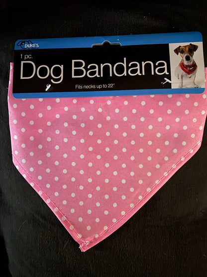 Dukes Polka Dot Bandana with Snaps