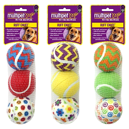 Tennis Ball 3 Pack Design by MultiPet