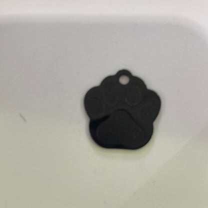 Small Paw Shape Tag