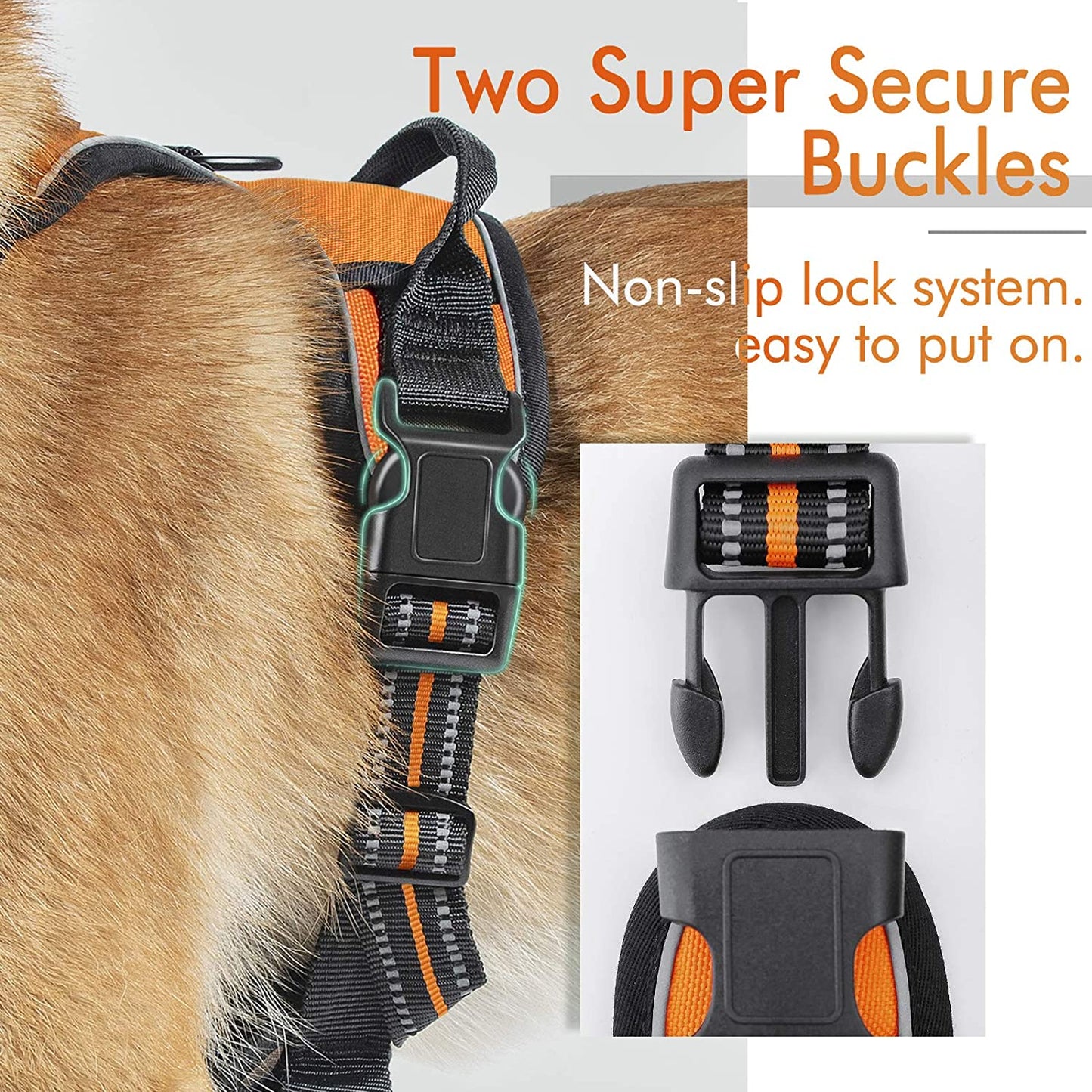 Rabbitgoo Dog Harness - No Pull Medium