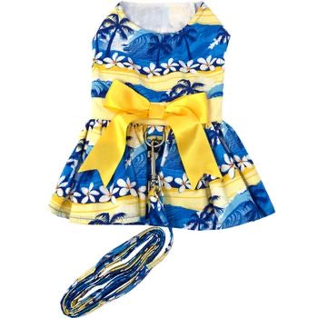 Catching The Waves Dress With Matching Leash