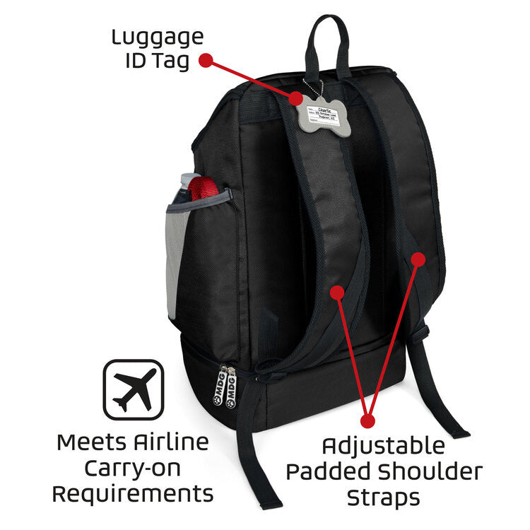 Mobile Dog Gear Drop Bottom Week Away Backpack