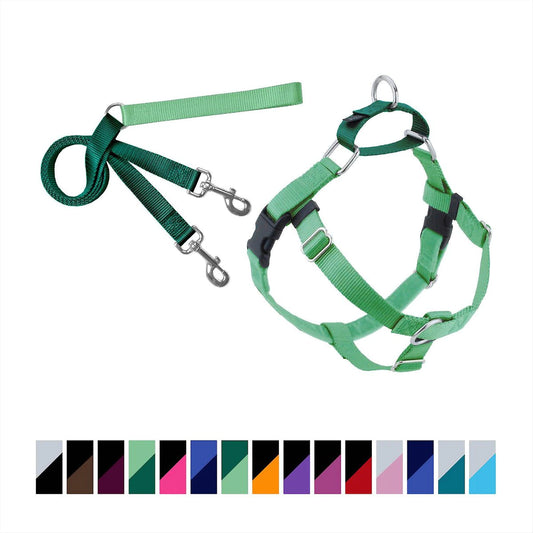 Kelly Green Freedom No-Pull Dog Harness