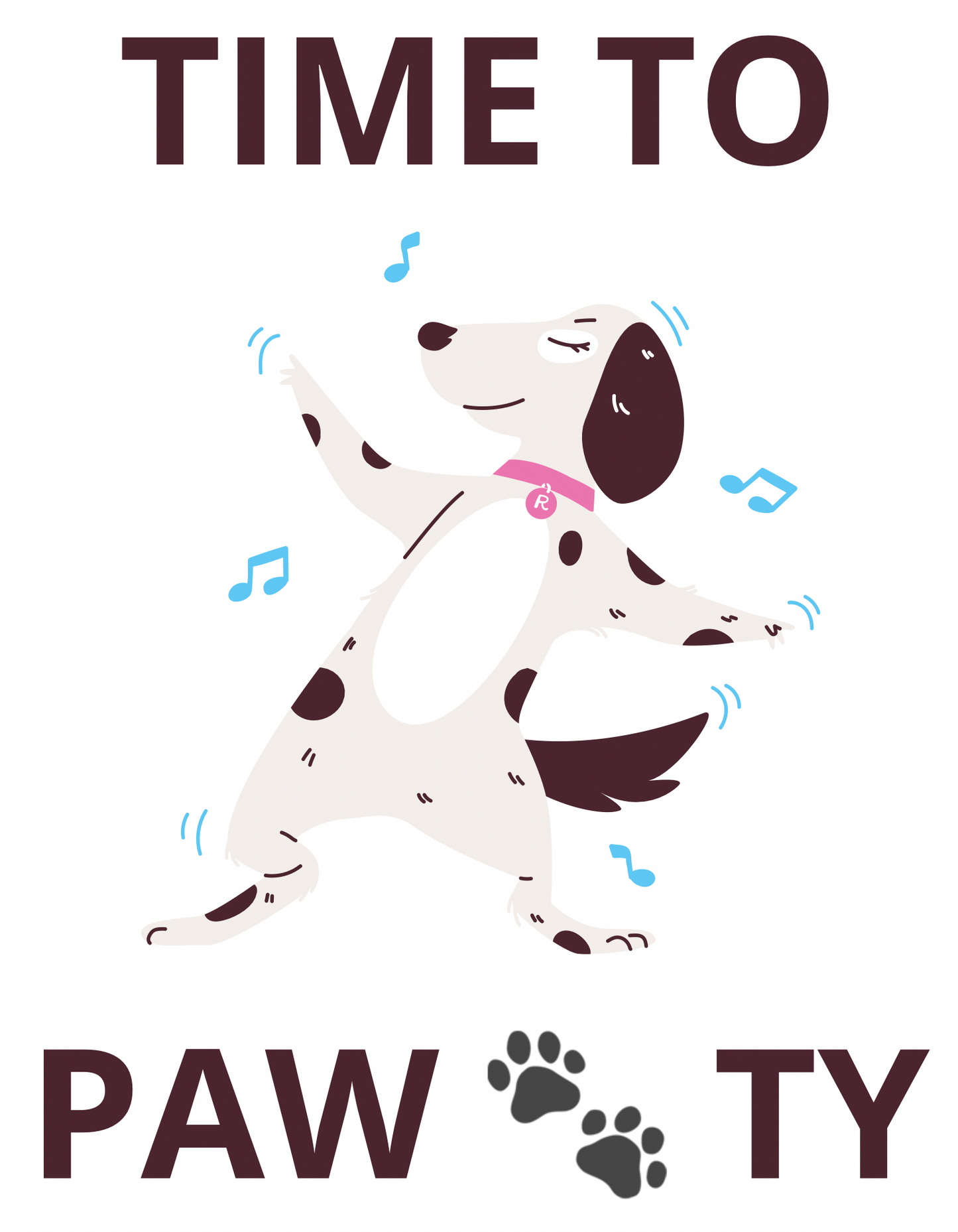 Time To Pawty (Human Shirt)