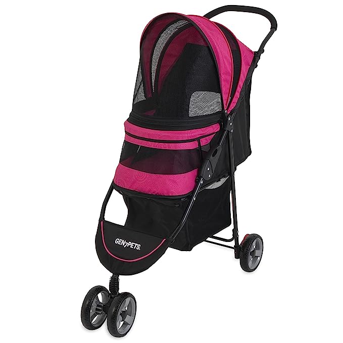 Gen7Pets Regal Plus Dog Stroller - Raspberry Sorbet Pet Stroller