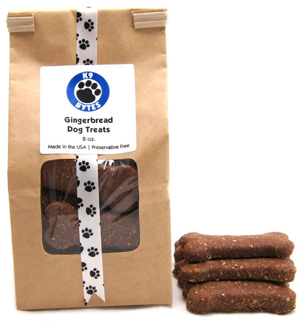 Gingerbread Dog Treats - [pups_path]