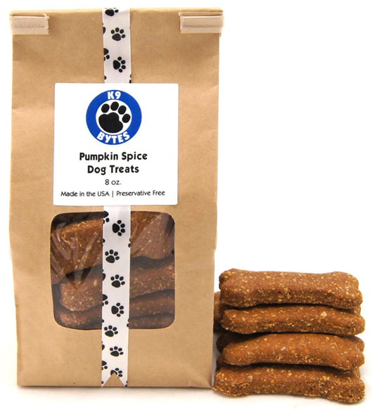 Pumpkin  Spice Dog Treats - [pups_path]